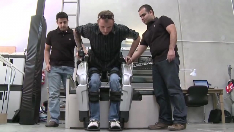 Developing REX, the hands free robotic walking device Hayden