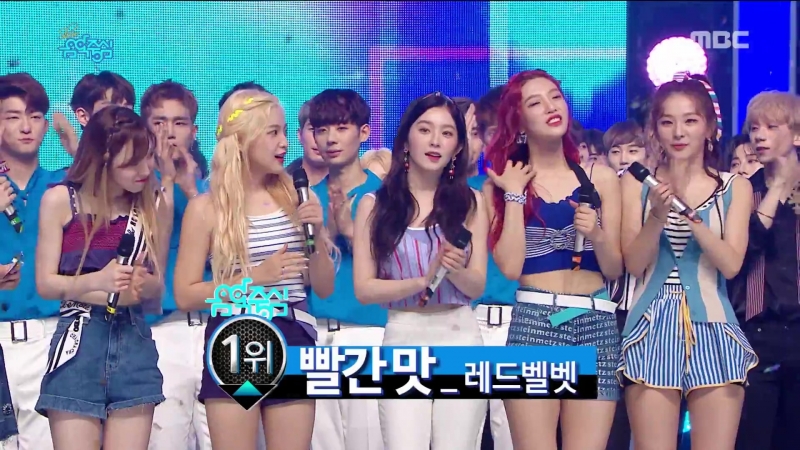 HOT 7월 3주차 1위 레드벨벳 빨간 맛 ( Red Velvet Red Flavor) Show Music core