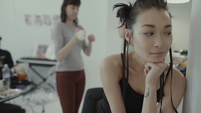 kazakh model in New York,
