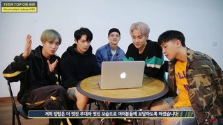 TEEN TOP ON AIR - 엔젤이 보여주는 밤을 지켜보는 틴탑!