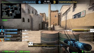 Мой клатч раунд 1v4 на DUST2