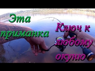 Эта Приманка - КЛЮЧ К Любому Окуню. Окунь хватает как дурной - Болен Рыбалкой №550