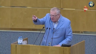 Скандальный уход Жириновского с заседания Госдумы