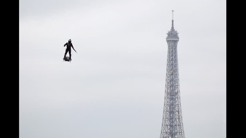 Flyboard Air Franky Zapata Bastille Day Paris July 14