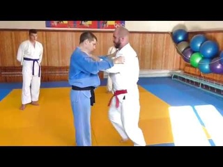 Подготовительные упражнения для броска Осото-гари.