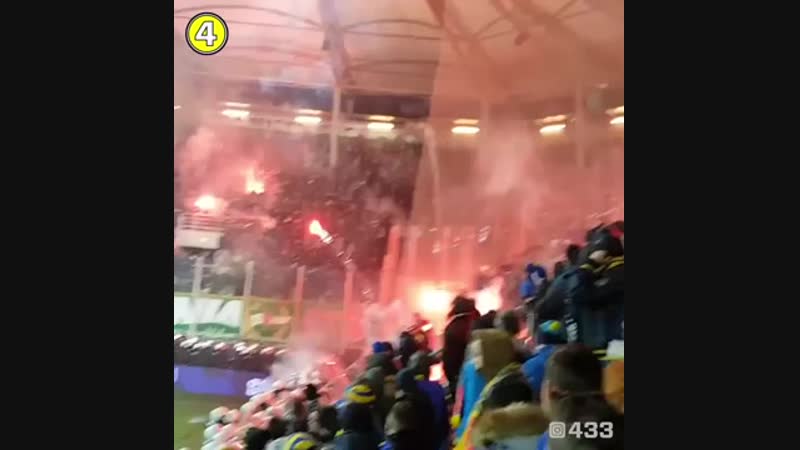 Polish club match turns into a