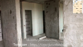 Двухкомнатная квартира 52,56 кв.м. 1 секция 2 корпус ЖК Москвичка