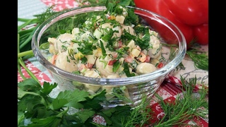Салат Екатерина на праздничный стол. Вкусный салат на быструю руку