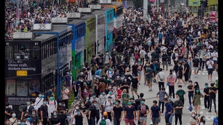 Thousands protest Beijing security laws on Hong Kong