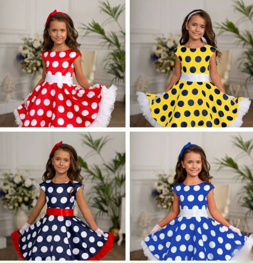 Платье В Горошек В Стиле Стиляги фото 13