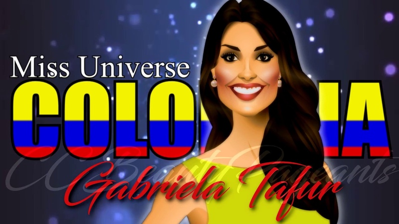 Miss Colombia 2019 Gabriela Tafur Drawing