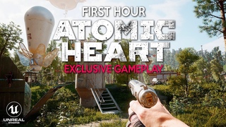 ATOMIC HEART First Hour of Exclusive Gameplay in Unreal Engine RTX 4090 4K