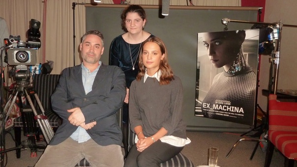 Alex Garland and Alicia Vikander talk Ex