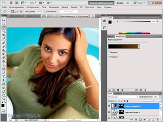 Шоколадный загар за 15 минут в Photoshop CS5