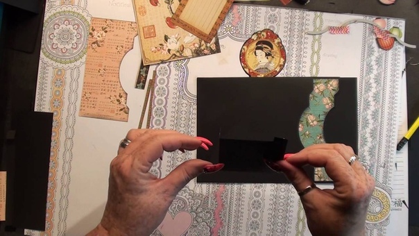 Mini Album Tutorial, 6 Grahic 45 Bird Song ( mirabelle style