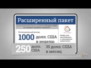 Маркетинг план компании Talk Fusion
