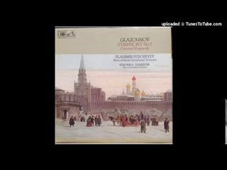 Alexander Glazunov : Symphony No. 7 in F major Op. 77 ’Pastoral’ (1902)