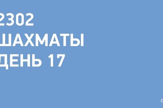 2302 - Шахматы - день 17