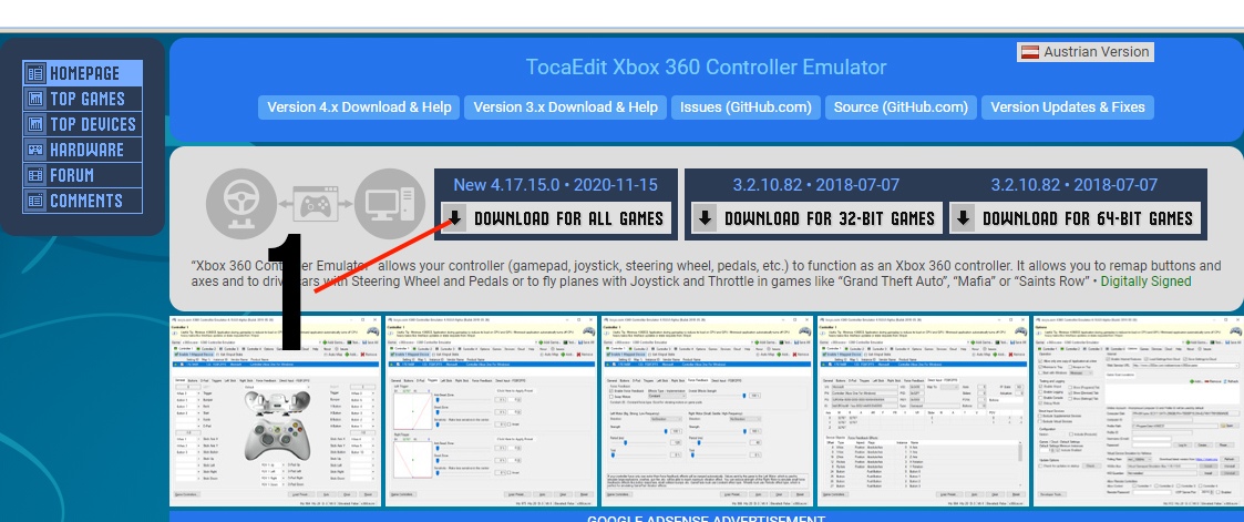 Как скачать x360ce Как скачать x360ce