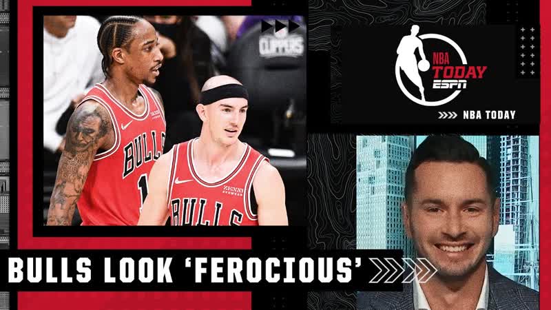 JJ Redick LOVES the new look Bulls behind De Mar De Rozan Alex Caruso, NBA