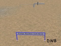 Compr Suction piperack tie-in 1