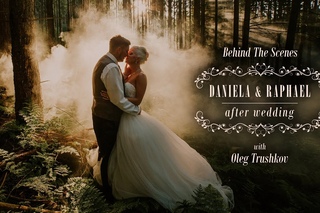 Daniela & Raphael - After wedding photo shoot - Behind the scenes