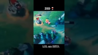 zed usando 100% da gameplay