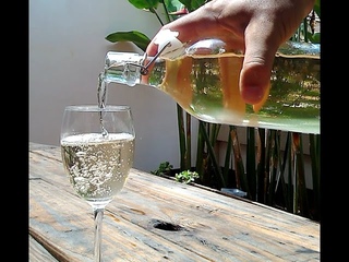Sparkling rice wine homemade