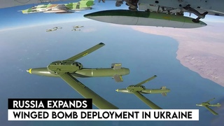 Escalating Tensions: Russia Escalates Winged Bomb Use in Ukraine