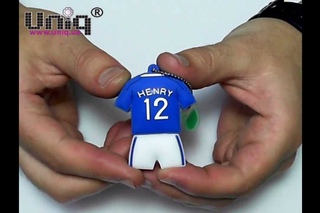 Флешка Uniq Резина ФУТБОЛЬНАЯ ФОРМА HENRI