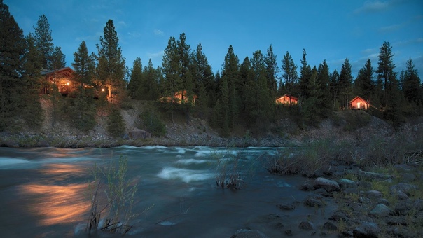 Glamping in Montana at The Resort at Paws