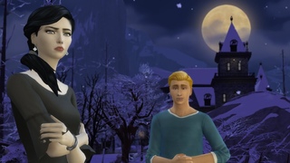 По Ту Сторону 🔮🎄🧛‍♀️ЧАСТЬ 2/ СЕРИАЛ The Sims 4 с озвучкой (Новогодняя серия)