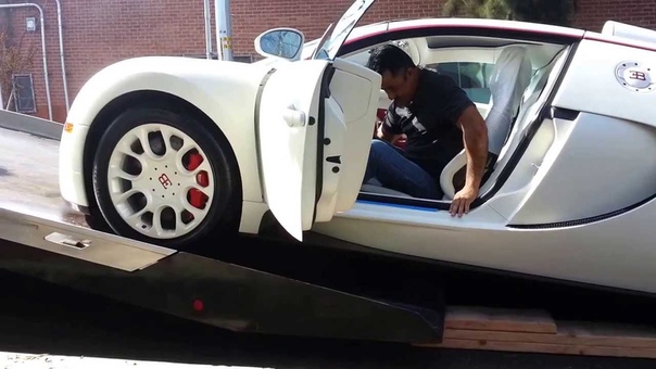 My New Bugatti Veyron delivered