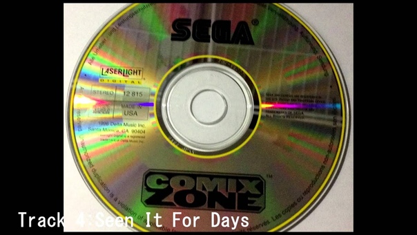 Sega Tunes - Comix Zone Complete Music Soundtrack