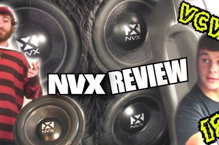 NVX Subwoofer Review w/ 8 12“ VCW Bass Demo | Luke’s LOUD Sounding Stereo System Playing TWO SONGS