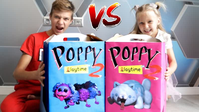 POPPY PLAYTIME БОКСЫ Пи Джей Мопс VS Конфетная кошка КТО ПОБЕДИТ