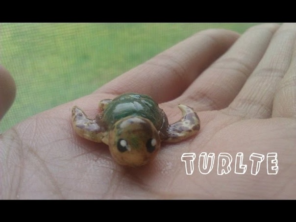 Polymer Clay Sea Turtle