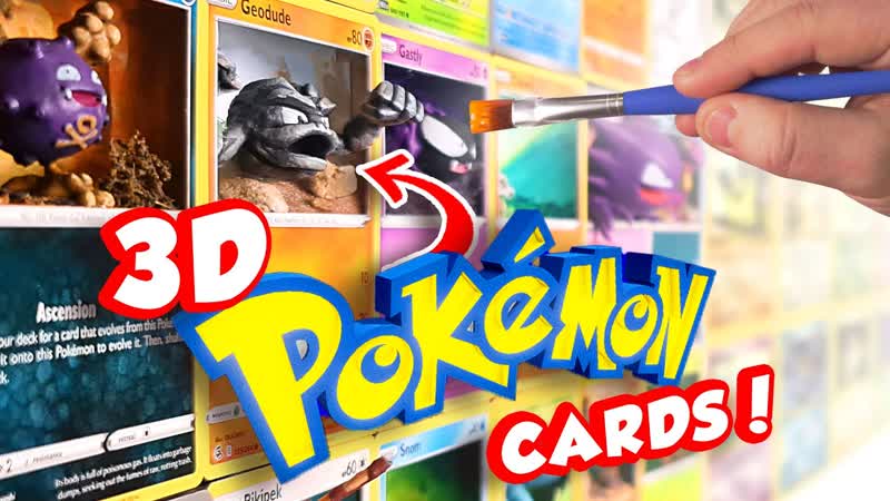 Making Incredible 3 D Pokémon