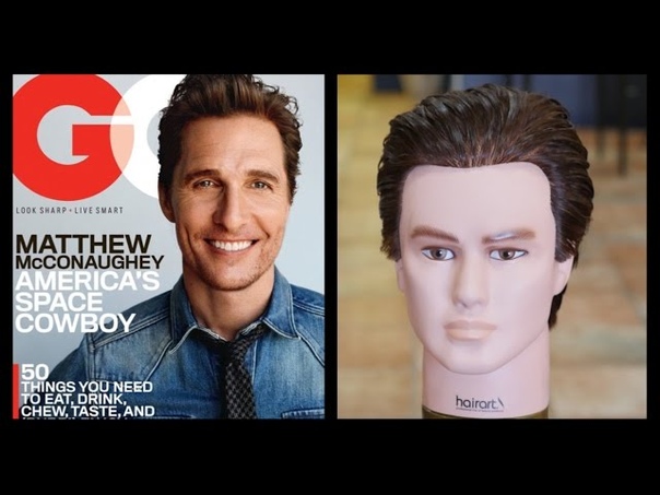 Matthew Mc Conaughey Mens Haircut Tutorial The Salon