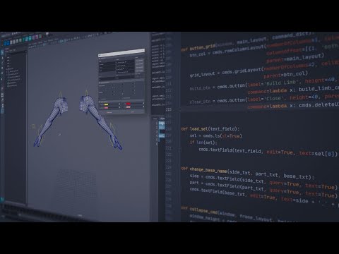 Master Rigging Python Scripting in Maya With Nick