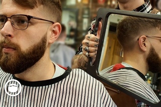 THICK HAIR SKIN FADE | Men’s Haircut & Beard Trim Tutorial
