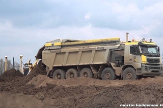 volvo 460 bas 10x4 mining truck