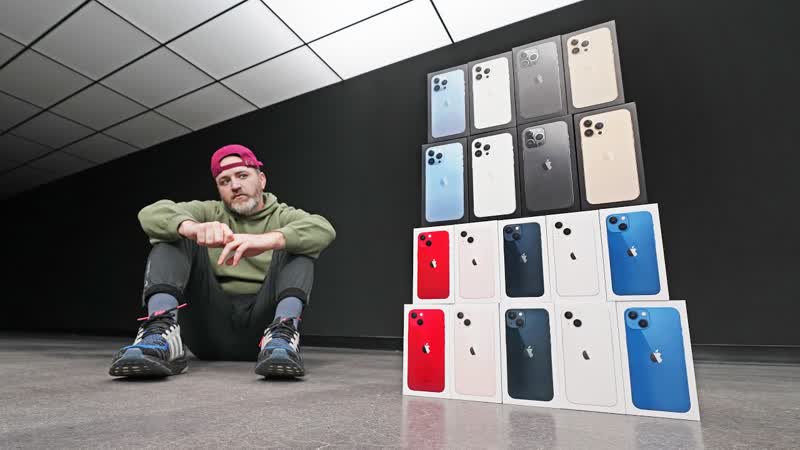 Unboxing EVERY i Phone 13, i Phone 13 Pro, i Phone 13 Pro Max and i Phone 13 Mini in All