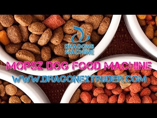 Mopsz Dog Food Machine -- produces pet treats with high precision