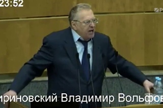 Жириновский: «Я вас буду расстреливать и вешать!»