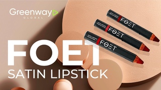 Коллекция сатиновых помад Foet Satin Lipstick