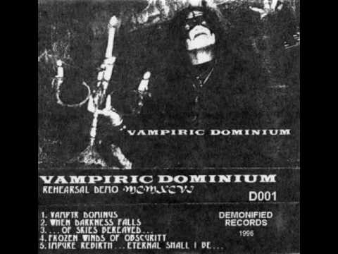 Vampiric Dominium Frozen Winds of Obscurity (1996) ( Underground Raw Black Metal Puerto