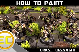 How to Paint: Orks.. WAAAGH! 1080p