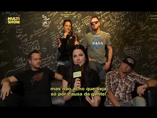 Evanescence Interview on Multishow (05/05/2017)